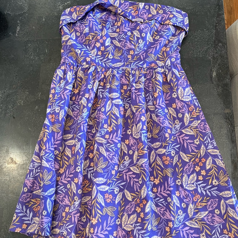 Floral Purple Dress